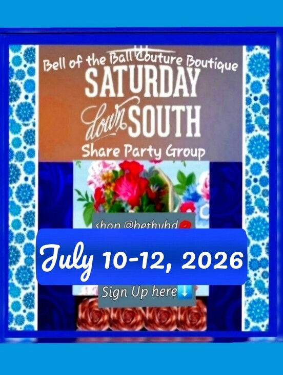 Belle of the Ball Couture Boutique Other - CLOSED Weekend July 10-12/ShareList&SignOut Posted⬇️👒Saturday Down South🌴